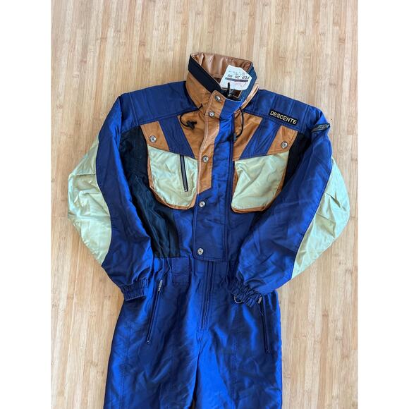 Vintage 1990s Descente Ski Suit - Size L - Picture 3 of 10